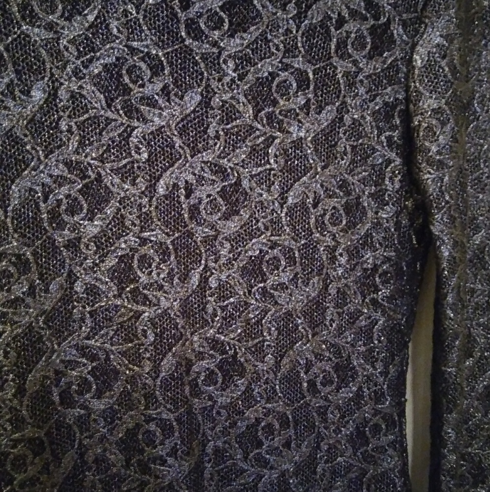 Nightcap Priscilla Metallic Lace Dress - Picture 6 of 8